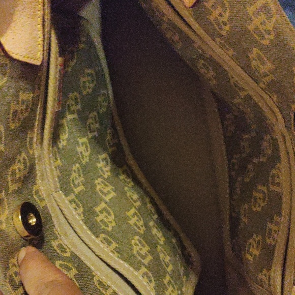 New Dooney & Bourke large signature canvas tote large - Picture 8 of 10